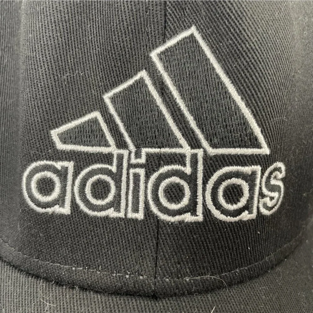 Adidas Aeroready Hat Men’s X/XL Producer Stretch Fit Ball Cap Black/White